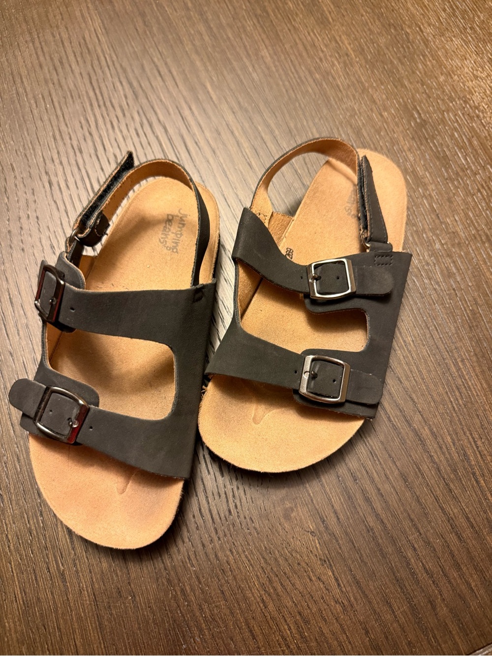 Kohl's Black Double-Buckle Kids Sandals